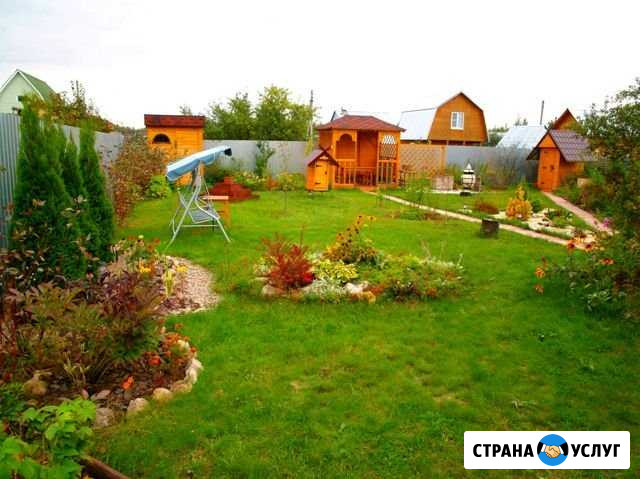 Благоустройство дачного участка Волосово - изображение 1