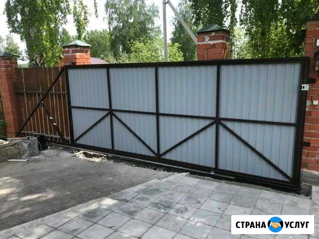 Откатные ворота Екатеринбург - изображение 1