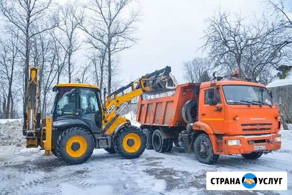 Услуги экскаватора-погрузчика, самосвала Чкаловск - изображение 1