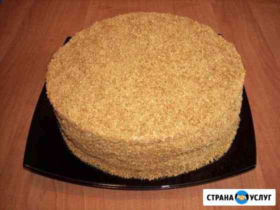 Медовый торт Октябрьский