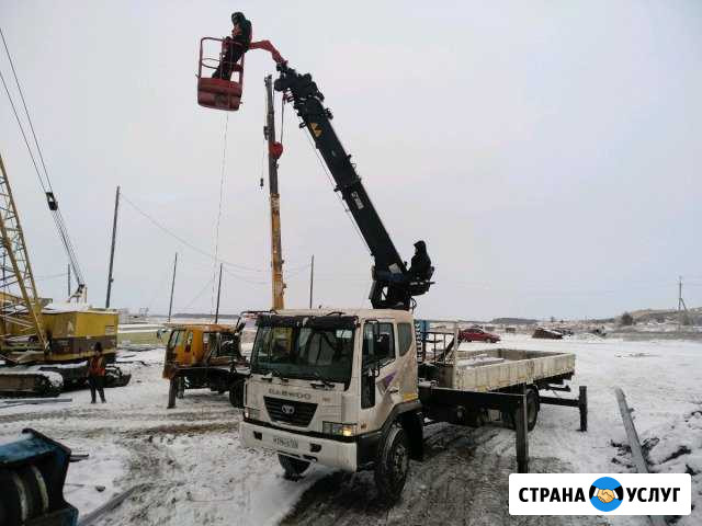 Услуги Воровайка5-10-15т Кран3-7-25 Автовышка 28 Ачинск - изображение 1