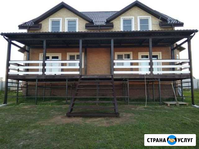 Деревянные веранды к дому, терраса, пристройка под Сергиев Посад - изображение 1