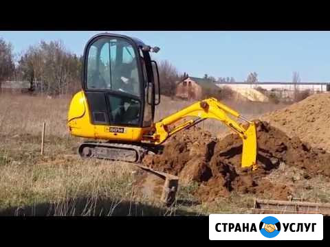 Мини экскаватор (услуги) Кириши - изображение 1