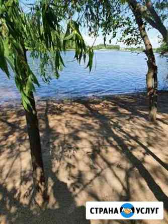 Турбаза база отдыха, берег Волги Саратов