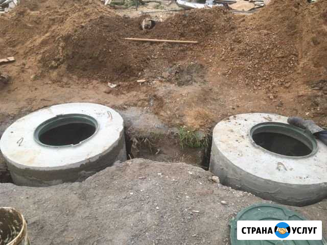 Чистка, ремонт, углубление колодцев, септики,транш Подольск - изображение 1