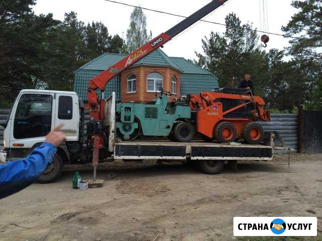 Услуги Спецтехники, Каток, Бобкат, Кран/Борт Иркутск - изображение 1