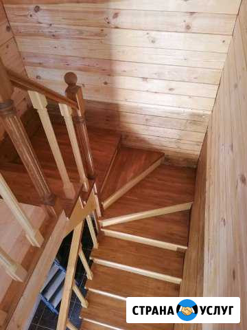 Деревянные лестницы Череповец - изображение 1