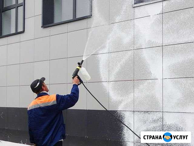 Мойка окон, балконов, фасдов Красноярск - изображение 1
