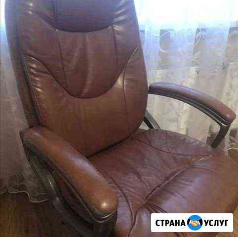 Замена обивки компьютерных кресел и парикмахерских Таганрог