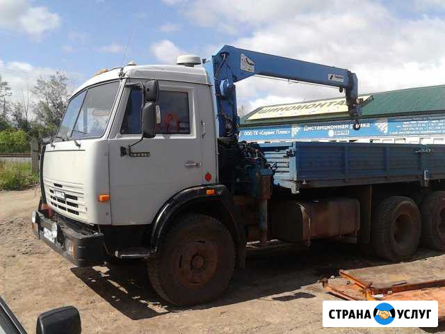 Услуги Манипулятор Камаз 10 тонн Воронеж - изображение 1