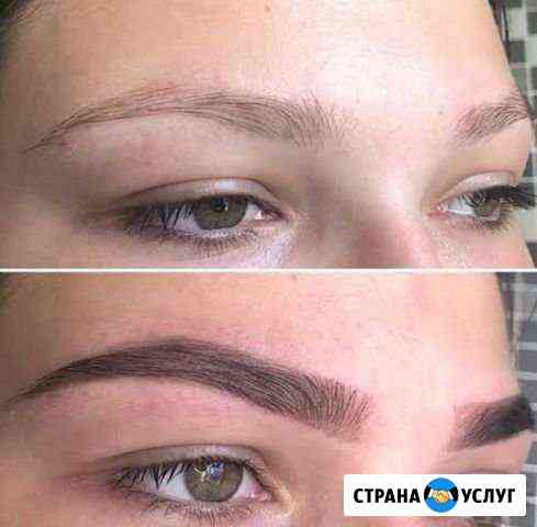 Модель для окрашивания бровей хной Пермь