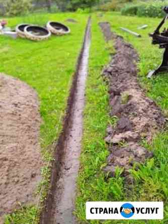 Копка траншей, огорода, расбрасывание песка Сыктывкар