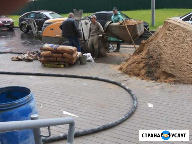 Стяжка пола за 1 день. Механизированный способ Красково - изображение 1