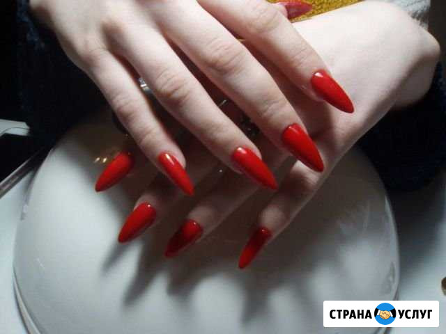 Наращивание ногтей, шеллак,педикюр Орёл - изображение 1
