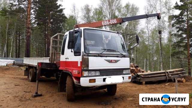 Манипулятор, кран борт Иркутск - изображение 1