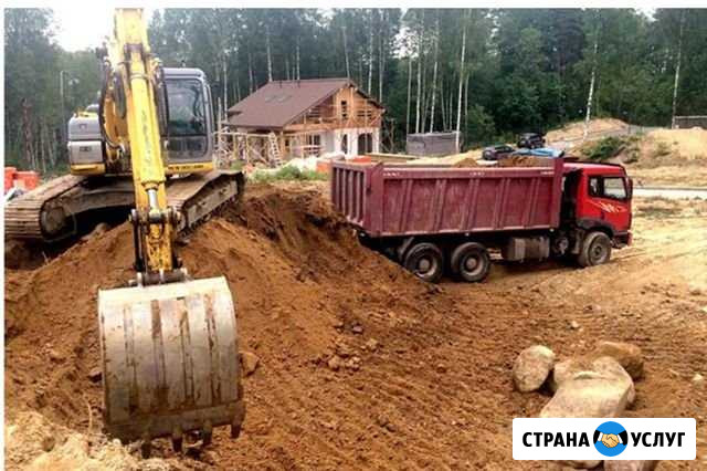 Осушение Отсыпка Планировка Расчистка участка Дрен Санкт-Петербург - изображение 1