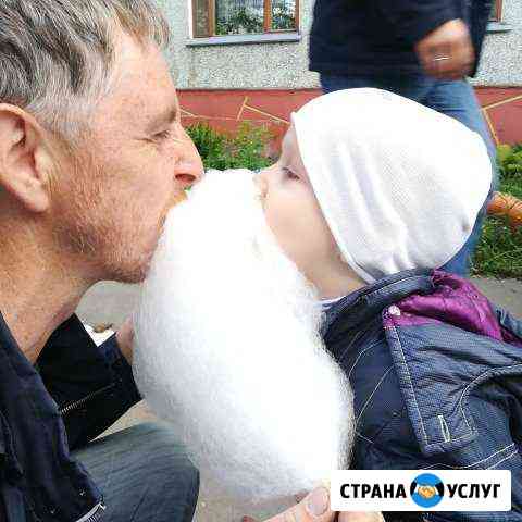 Сладкая сахарная вата Омск