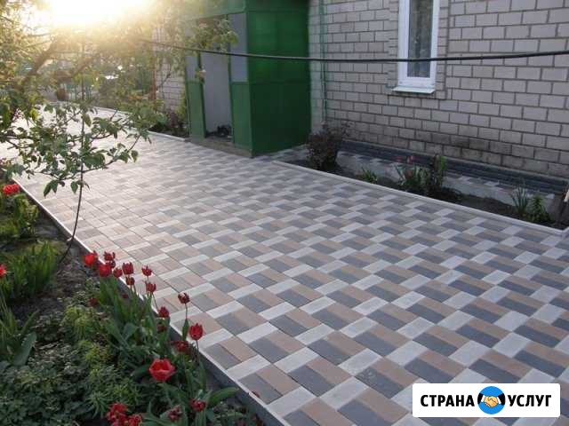 Укладываем тротуарную плитку Михайловка - изображение 1