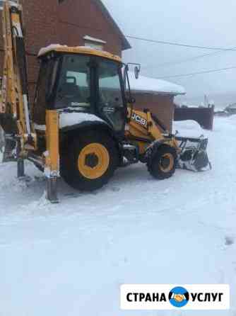 Экскаватор погрузчик JCB Аренда Белоярский