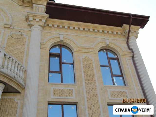 Облицовка наружная, фасадные работы Ставрополь - изображение 1