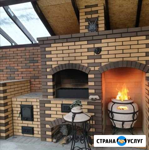 Печи, камины, барбекю, русские печи, печник, купол Новосибирск - изображение 1