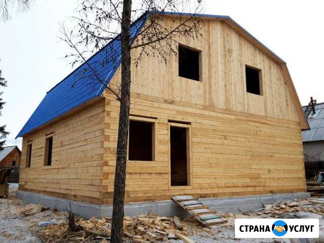 Строительство домов, коттеджи, бани, гаражи фасад Улан-Удэ - изображение 1