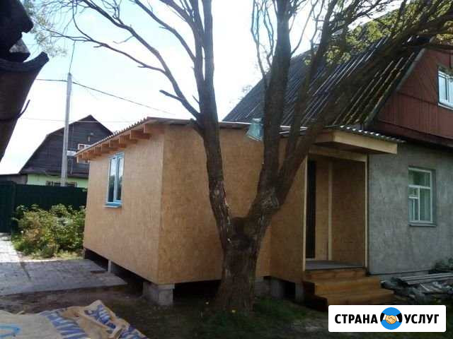 Пристройка веранды к дому,а так же хоз.блоки Луга - изображение 1
