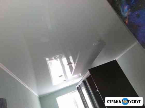 Натяжные потолки. кв. м. готового потолка Норильск
