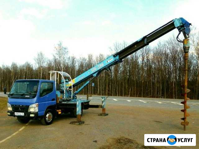 Ямобур, монтаж винтовых свай, монтаж электроопор Саранск - изображение 1