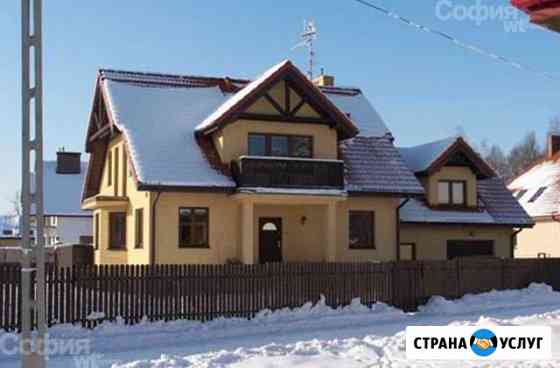 Бригада построит дом, баню, беседку из каркаса бру Кубинка