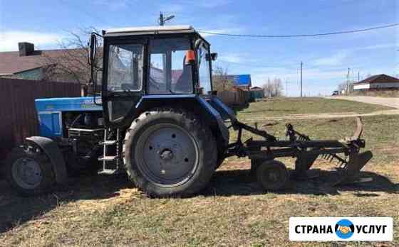 Услуги трактора мтз, вспашка земли, бара, щетка Тула