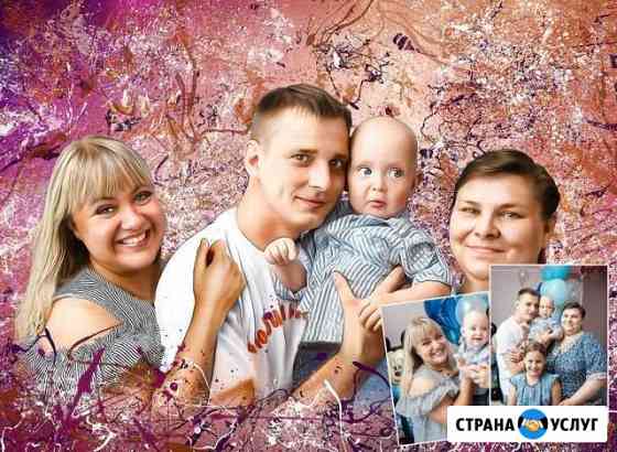 Изготовление холста с Вашим фото Павлово
