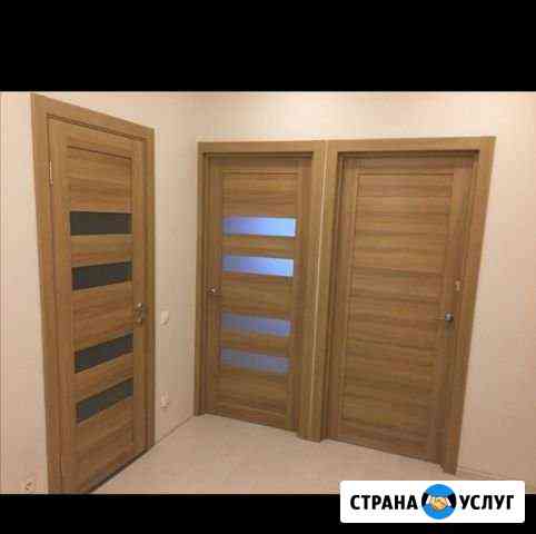 Установка межкомнатных дверей Лобня