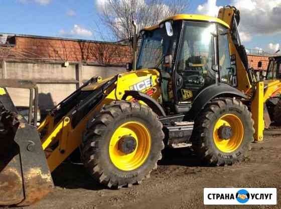 Услуги Экскаватора погрузчика трактор.jcb 3 аренда Рязань