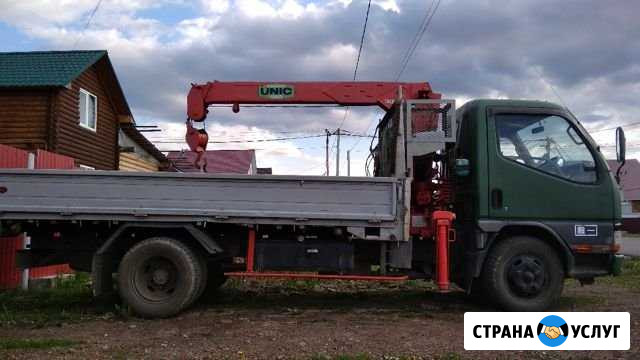 Доставка груза манипулятором Уфа - изображение 1