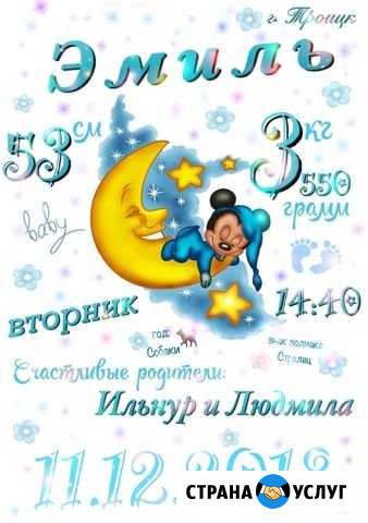 Детские метрики Челябинск - изображение 1