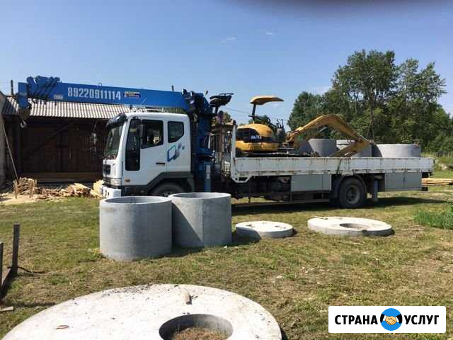 Услуги крана-манипулятора и автовышки, Экскаватора Нижняя Тавда - изображение 1