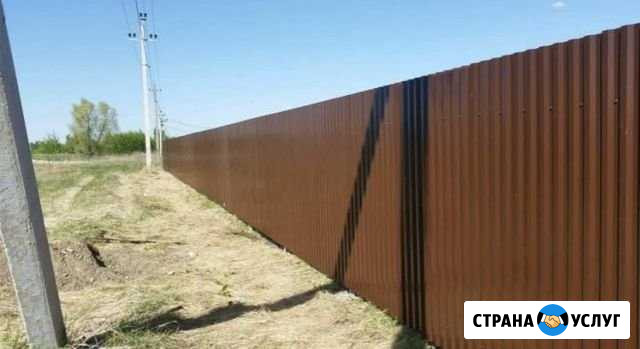 Заборы под ключ любой сложности, навесы, козырки Уфа - изображение 1