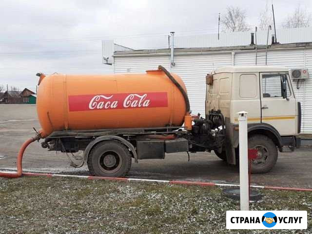 Услуги ассенизаторской машины. маз 8 кубов Оса - изображение 1