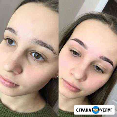 Долговременная укладка бровей Мурино