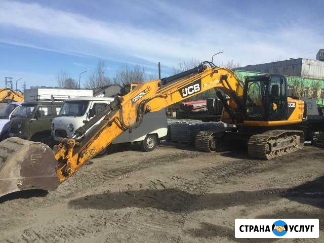 Аренда Экскаватора гусеничные jcb220, hitachi 160 Мурманск - изображение 1