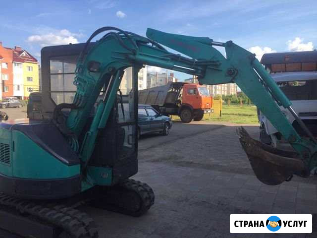 Услуги миниэкскаватора. Гидромолот. Гидробур Тетюши - изображение 1