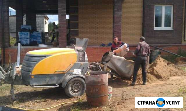 Стяжка пола за 1 день Рогачево - изображение 1