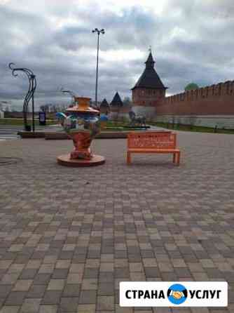 Укладка тротуарной плитки Тула