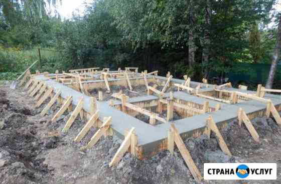 Ленточный фундамент под ключ Киржач