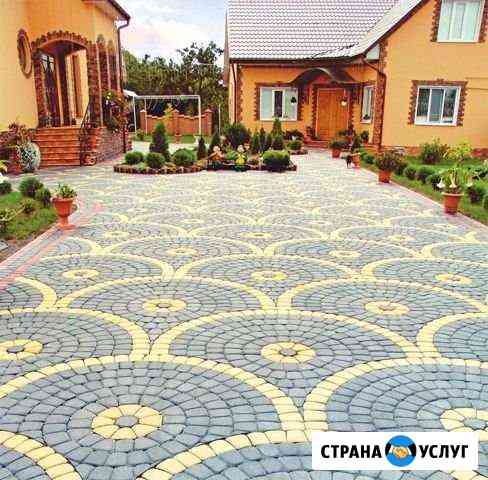 Укладка тратуарной плитки.Отделка квартир под ключ Курск