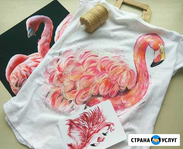 Роспись одежды.рисунки на одежде Мурманск - изображение 1