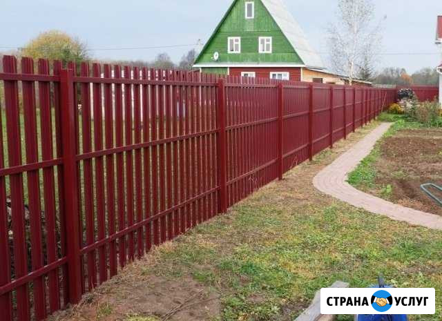Заборы, ворота, киоски, навесы, крыльцо, вольеры Рубцовск - изображение 1