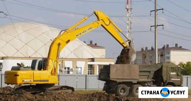 Услуги эксковатора полноповоротный гусеничный Кореновск - изображение 1