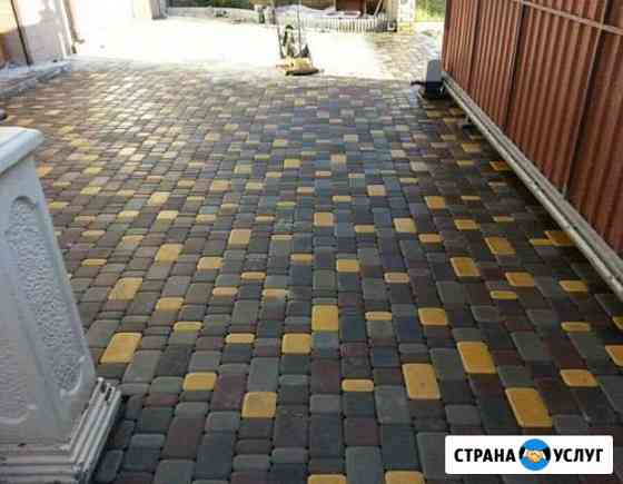 Укладка тротуарной плитки Белгород